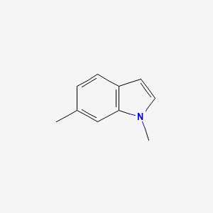 molecular formula C10H11N B3053801 1,6-Dimethyl-1h-indole CAS No. 5621-15-8
