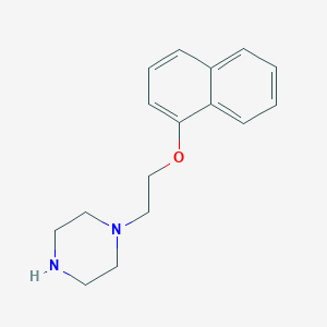 1-[2-(Naphthalen-1-yloxy)ethyl]piperazine