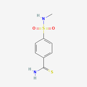 4-(Methylsulfamoyl)benzene-1-carbothioamide