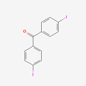 molecular formula C13H8I2O B3053816 Bis(4-iodophenyl)methanone CAS No. 5630-56-8
