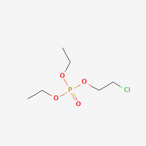 molecular formula C6H14ClO4P B3053817 2-chloroethyl diethyl phosphate CAS No. 5630-71-7