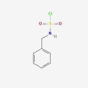 molecular formula C7H8ClNO2S B3053824 Benzylsulfamoyl chloride CAS No. 56379-96-5