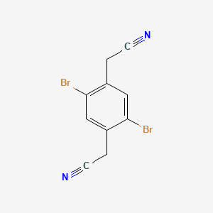 1,4-Benzenediacetonitrile, 2,5-dibromo-