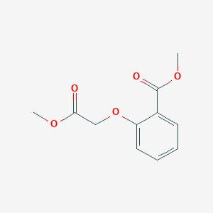 molecular formula C11H12O5 B3053832 Methyl 2-(2-methoxy-2-oxoethoxy)benzoate CAS No. 56424-76-1