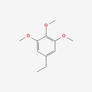 molecular formula C11H16O3 B3053834 5-Ethyl-1,2,3-trimethoxybenzene CAS No. 56438-71-2