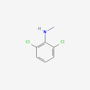 molecular formula C7H7Cl2N B3053836 2,6-Dichloro-N-methylaniline CAS No. 56462-00-1