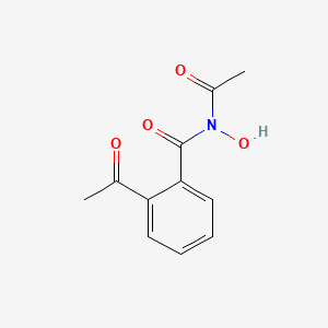 N,2-diacetyl-N-hydroxybenzamide