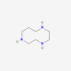 molecular formula C7H17N3 B3053854 1,4,7-Triazecane CAS No. 56575-49-6