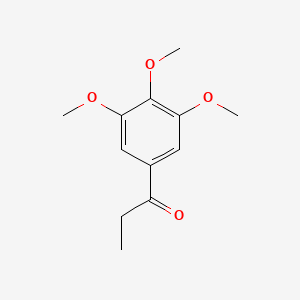 molecular formula C12H16O4 B3053856 1-(3,4,5-Trimethoxyphenyl)propan-1-one CAS No. 5658-50-4