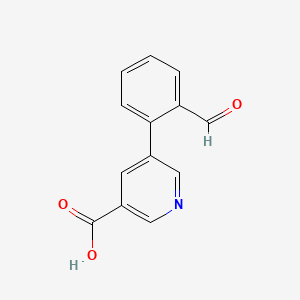 5-(2-Formylphenyl)nicotinic acid