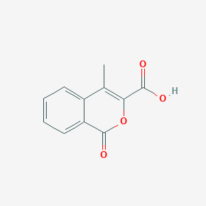 4-methyl-1-oxo-1H-isochromene-3-carboxylic acid