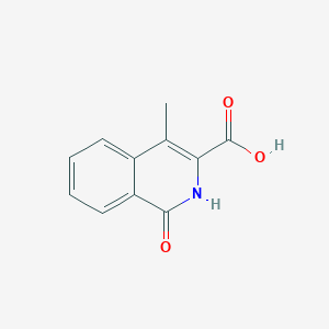 4-Methyl-1-oxo-1,2-dihydroisoquinoline-3-carboxylic acid