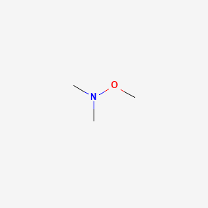 molecular formula C3H9NO B3053872 Trimethylhydroxylamine CAS No. 5669-39-6