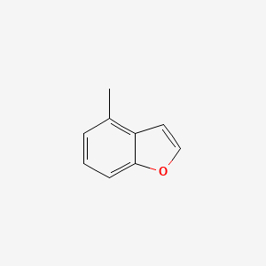 molecular formula C9H8O B3053873 4-Methylbenzofuran CAS No. 5670-23-5