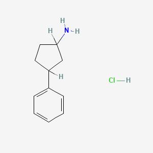 3-Phenylcyclopentylamine hydrochloride