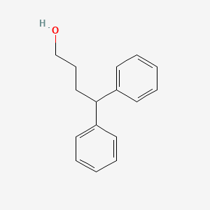 molecular formula C16H18O B3053879 4,4-Diphenylbutan-1-ol CAS No. 56740-71-7
