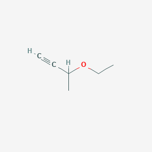 molecular formula C6H10O B3053887 1-Butyne, 3-ethoxy- CAS No. 56800-12-5