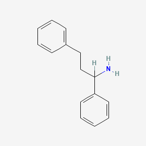 molecular formula C15H17N B3053897 1,3-Diphenylpropylamine CAS No. 5689-74-7
