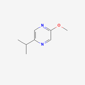 molecular formula C8H12N2O B3053899 2-Isopropyl-5-methoxypyrazine CAS No. 56891-99-7