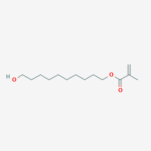 molecular formula C14H26O3 B3053906 10-Hydroxydecyl 2-methylprop-2-enoate CAS No. 56927-66-3