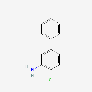 molecular formula C12H10ClN B3053929 2-Chloro-5-phenylaniline CAS No. 57013-94-2
