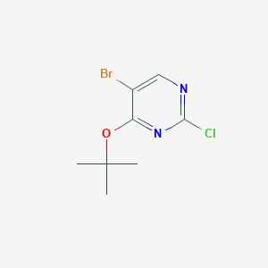 5-Bromo-4-(tert-butoxy)-2-chloropyrimidine