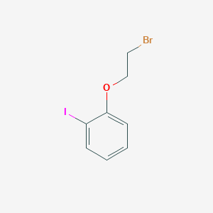 molecular formula C8H8BrIO B3053937 1-(2-Bromoethoxy)-2-iodobenzene CAS No. 57056-94-7