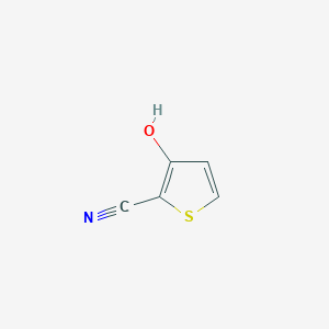 molecular formula C5H3NOS B3053938 3-Hydroxythiophene-2-carbonitrile CAS No. 57059-19-5