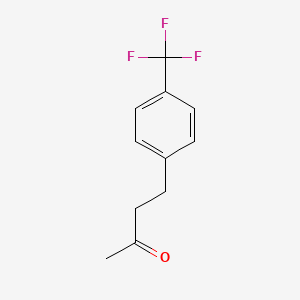 4-[4-(Trifluoromethyl)phenyl]butan-2-one