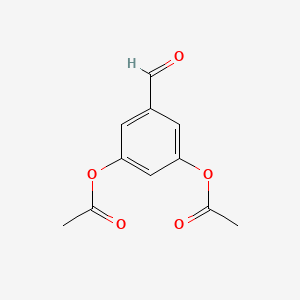 Benzaldehyde, 3,5-bis(acetyloxy)-