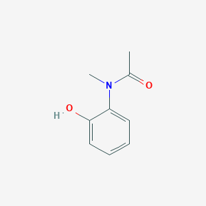 molecular formula C9H11NO2 B3053975 N-(2-Hydroxyphenyl)-N-methylacetamide CAS No. 573-27-3
