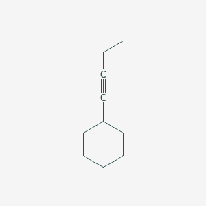 molecular formula C10H16 B3054000 1-Cyclohexyl-1-butyne CAS No. 57497-06-0