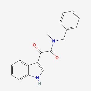 N-Benzyl-2-(1H-indol-3-yl)-N-methyl-2-oxo-acetamide