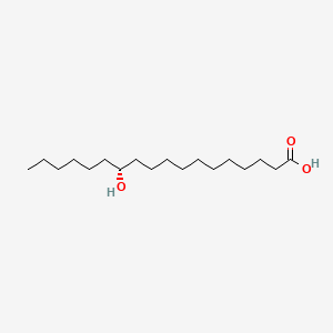 molecular formula C18H36O3 B3054011 12-Hydroxystearic acid CAS No. 5762-36-7