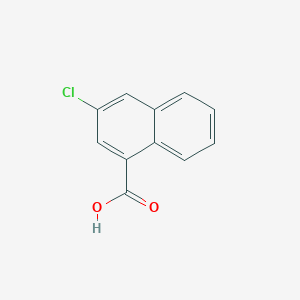 molecular formula C11H7ClO2 B3054026 3-Chloronaphthalene-1-carboxylic acid CAS No. 5774-06-1