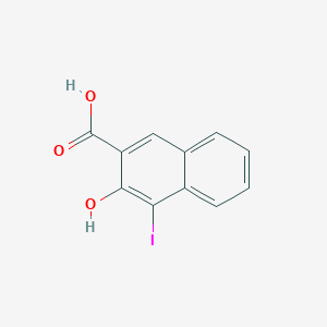 3-Hydroxy-4-iodonaphthalene-2-carboxylic acid