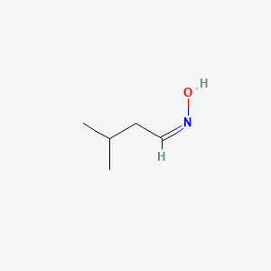 molecular formula C5H11NO B3054040 Butanal, 3-methyl-, oxime, (Z)- CAS No. 5780-40-5