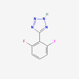 5-(2-fluoro-6-iodophenyl)-1H-tetrazole