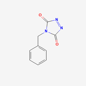 molecular formula C9H7N3O2 B3054062 4-benzyl-3H-1,2,4-triazole-3,5(4H)-dione CAS No. 57964-81-5