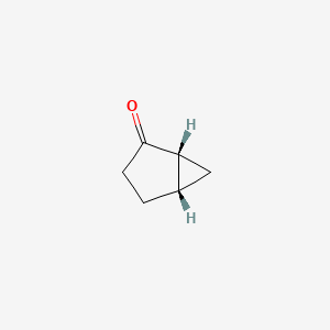 molecular formula C6H8O B3054066 (1R,5S)-bicyclo[3.1.0]hexan-2-one CAS No. 58001-78-8
