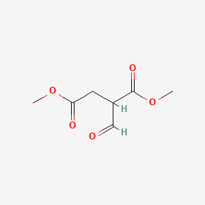 molecular formula C7H10O5 B3054070 Dimethyl formylsuccinate CAS No. 58026-12-3