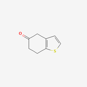 molecular formula C8H8OS B3054084 Benzo[b]thiophen-5(4H)-one, 6,7-dihydro- CAS No. 58095-45-7