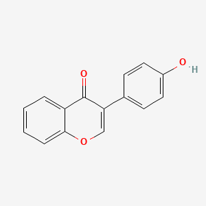molecular formula C15H10O3 B3054090 4'-Hydroxyisoflavone CAS No. 58113-14-7
