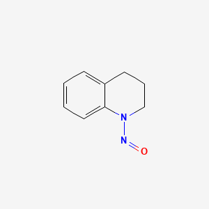 molecular formula C9H10N2O B3054109 1-Nitroso-1,2,3,4-tetrahydroquinoline CAS No. 5825-44-5