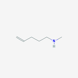 molecular formula C6H13N B3054119 Methyl(pent-4-en-1-yl)amine CAS No. 5831-72-1