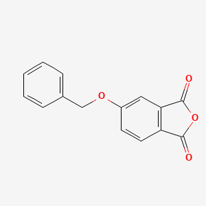 molecular formula C19H11F3N4O3S B3054139 N-(1,3-benzodioxol-5-yl)-5-thiophen-2-yl-7-(trifluoromethyl)pyrazolo[1,5-a]pyrimidine-3-carboxamide CAS No. 5840-65-3