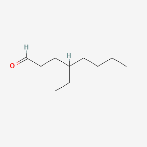 molecular formula C10H20O B3054142 4-Ethyloctanal CAS No. 58475-04-0