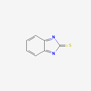 molecular formula C7H4N2S B3054152 2H-Benzimidazole-2-thione CAS No. 58536-70-2