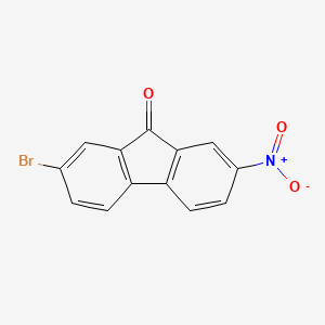 2-Bromo-7-nitro-9h-fluoren-9-one