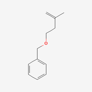 molecular formula C12H16O B3054158 3-methylbut-3-enoxymethylbenzene CAS No. 58558-53-5